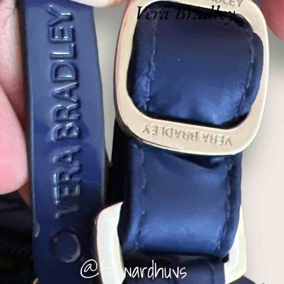 Vera Bradley Blue Quilted Crossbody Bag - Stylish and Practical - Picture 11 of 12